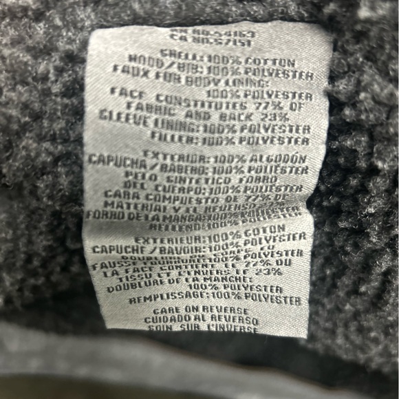 Levi's “CEO” Men Green Sherpa Lined Hooded Trucker Jacket Medium Bomber Carhartt - Picture 5 of 7